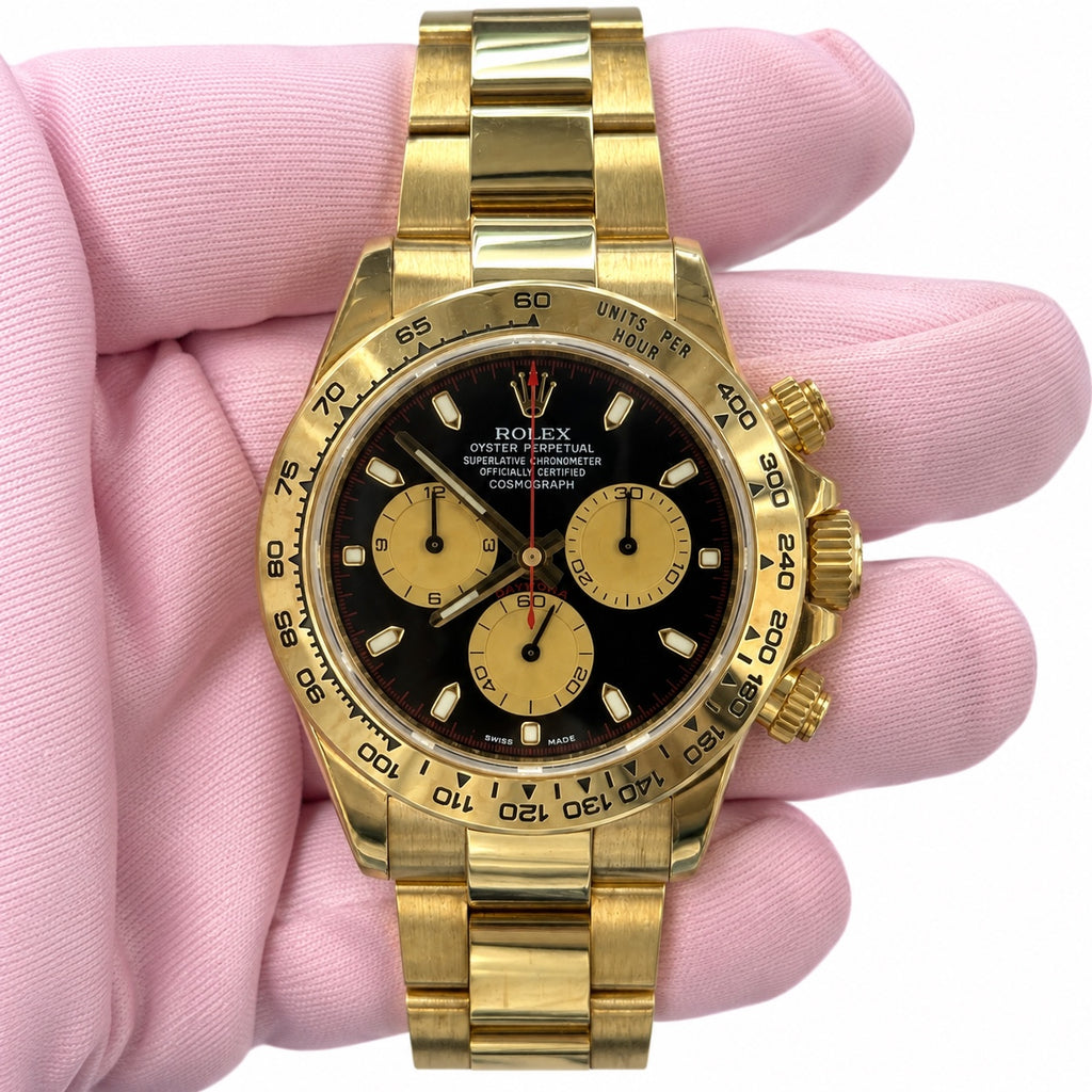 Rolex 116508-0009 2021 Pre-Owned Good Watch and Card