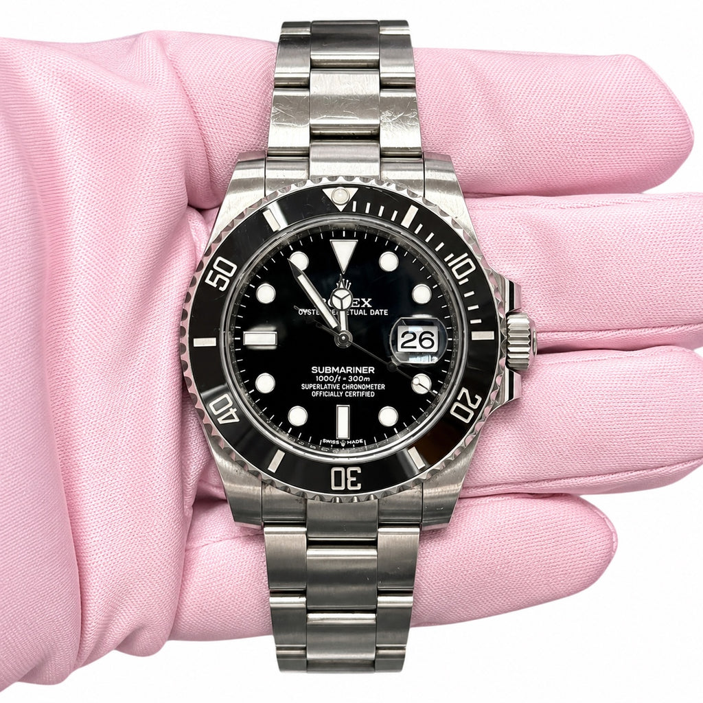 Rolex 116610ln-0001 2017 Pre-Owned Excellent Watch and Card