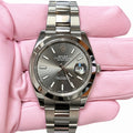 Rolex Datejust 41 126300 Silver Dial Smooth Bezel 2025 Watch & Card Excellent