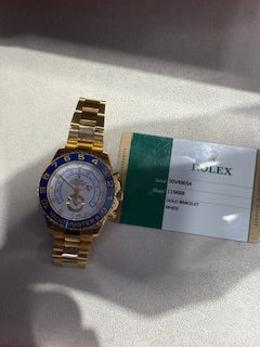 Rolex Yacht Master II White Dial on OYSTER 116688 Card 2017
