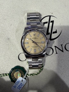 Rolex Oyster Perpetual Beige Dial on OYSTER 134300 Card 2025