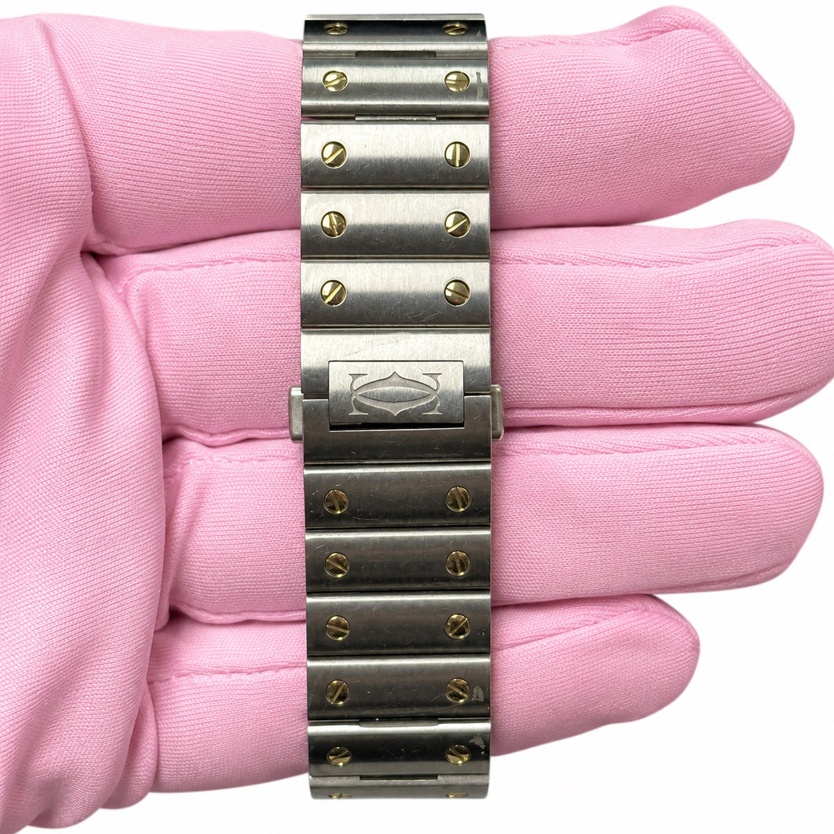 Cartier Santos de Cartier Large Silver Dial on Bracelet W2SA0009 Complete 2023