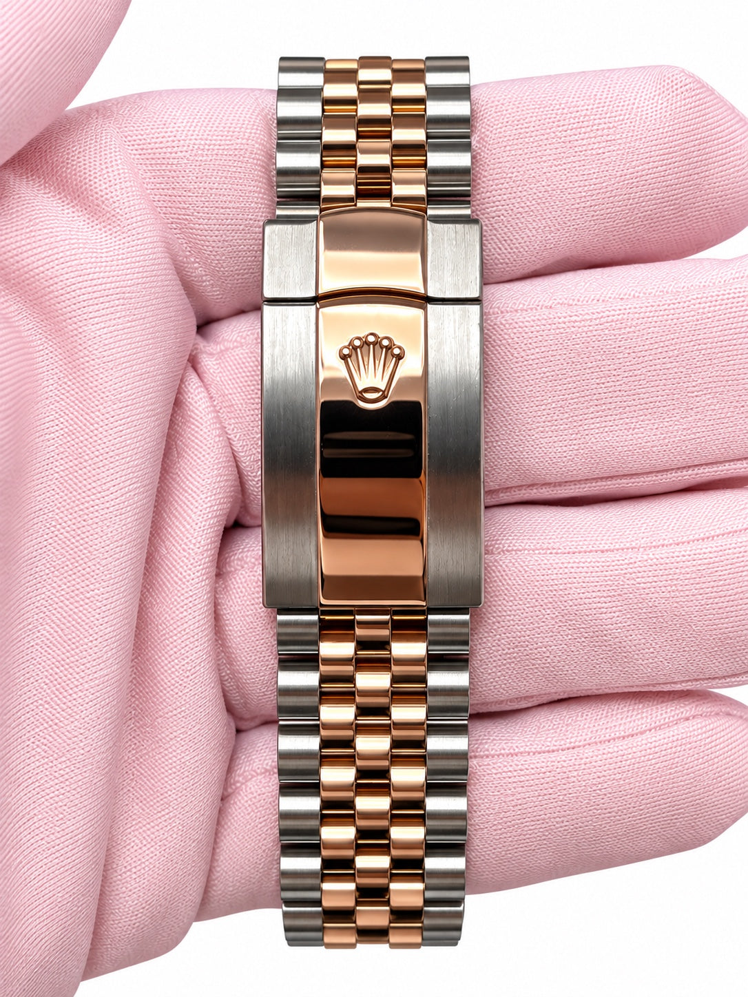 Rolex Datejust 36mm 126281RBR-0021 Silver Fluted Motif Dial Diamond Bezel Everose Gold Jubilee – Excellent Condition – Watch & Card 2022