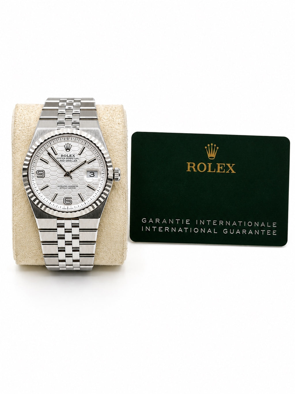 2026 Rolex Land-Dweller 40mm, 127334-0001 Unworn Watch and Card