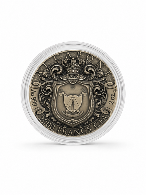 Al Capone 2025 2 oz Silver Coin – Ultra Limited Mintage of 500