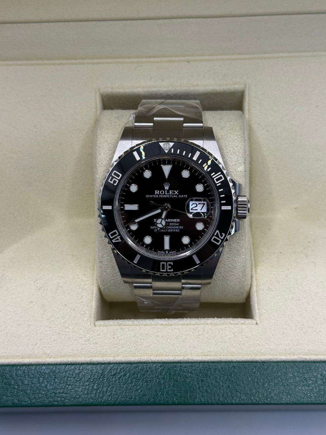 Rolex Submariner Date Stainless Steel 41mm Black Dial Watch - 126610LN