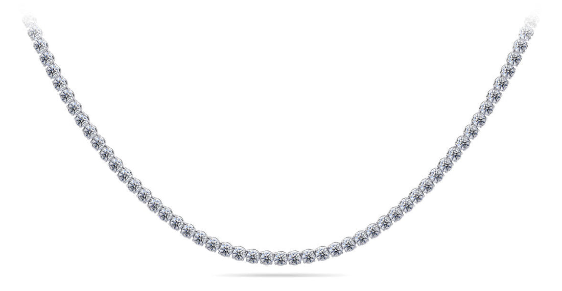 Timeless Dreams Riviera Diamond Necklace Lab-Grown Diamond  with 10.96 ct.(finished) 2.7mm
