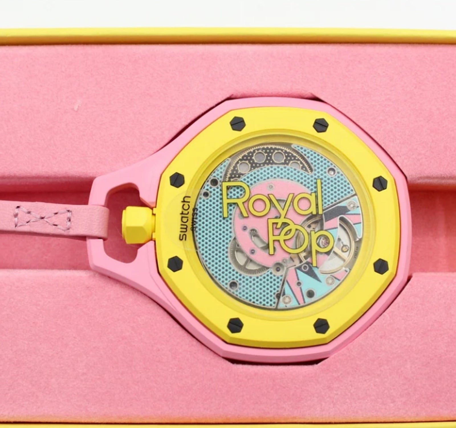 Ademars Piguet X Swatch OTG ROZ SSX03J100N Card 2026