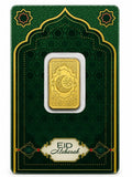 PAMP Suisse 5g .9999 Fine Gold “Eid Mubarak” Limited Edition Gold Bar