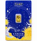 PAMP Cancer Zodiac 0.5g .9999 Fine Gold Bar