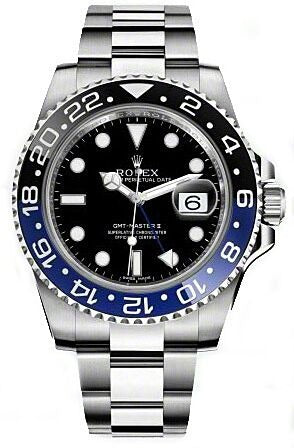 Rolex GMT-Master II 'Batman' Black Dial on Oyster 116710BLNR