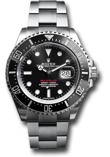 Rolex Sea-Dweller 43 Black Dial on Oyster 126600 Card 2018