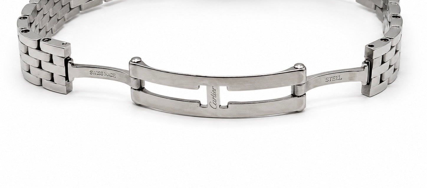Cartier Panthere White Dial on Stainless Steel WSPN0019