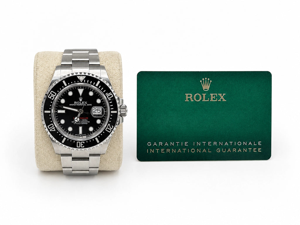Rolex Sea-Dweller 43 Black Dial on Oyster 126600 Card 2018