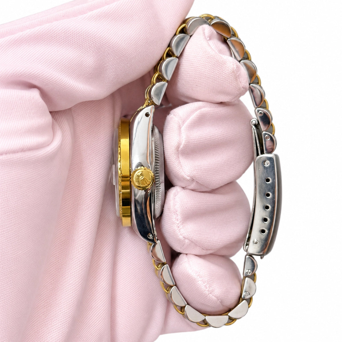 Rolex Datejust Lady Champagne Diamond Dial on Jubilee 69173