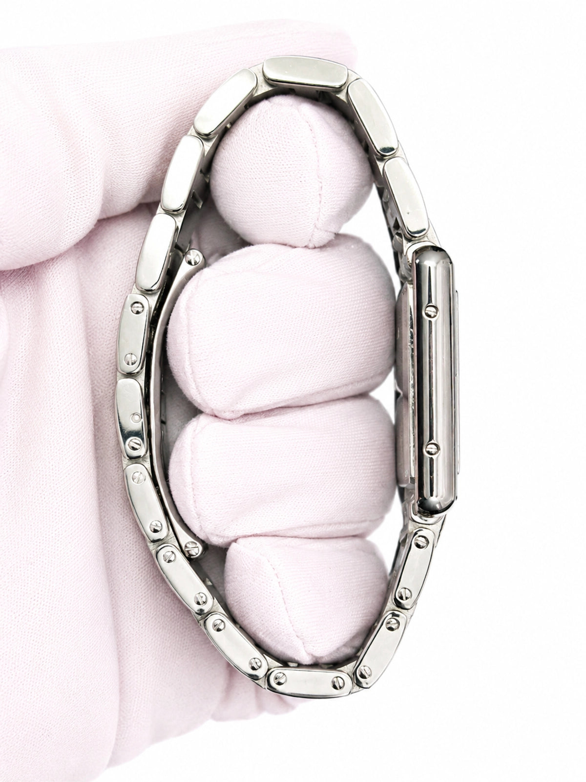 Cartier Tank Must Large Silver Dial on Bracelet WSTA0052