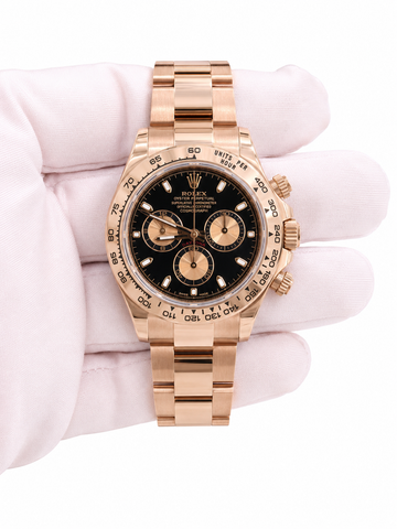 Rolex Daytona Black Dial on OYSTER 116505 Card 2023