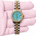 Rolex Datejust Lady Champagne Diamond Dial on Jubilee 69173