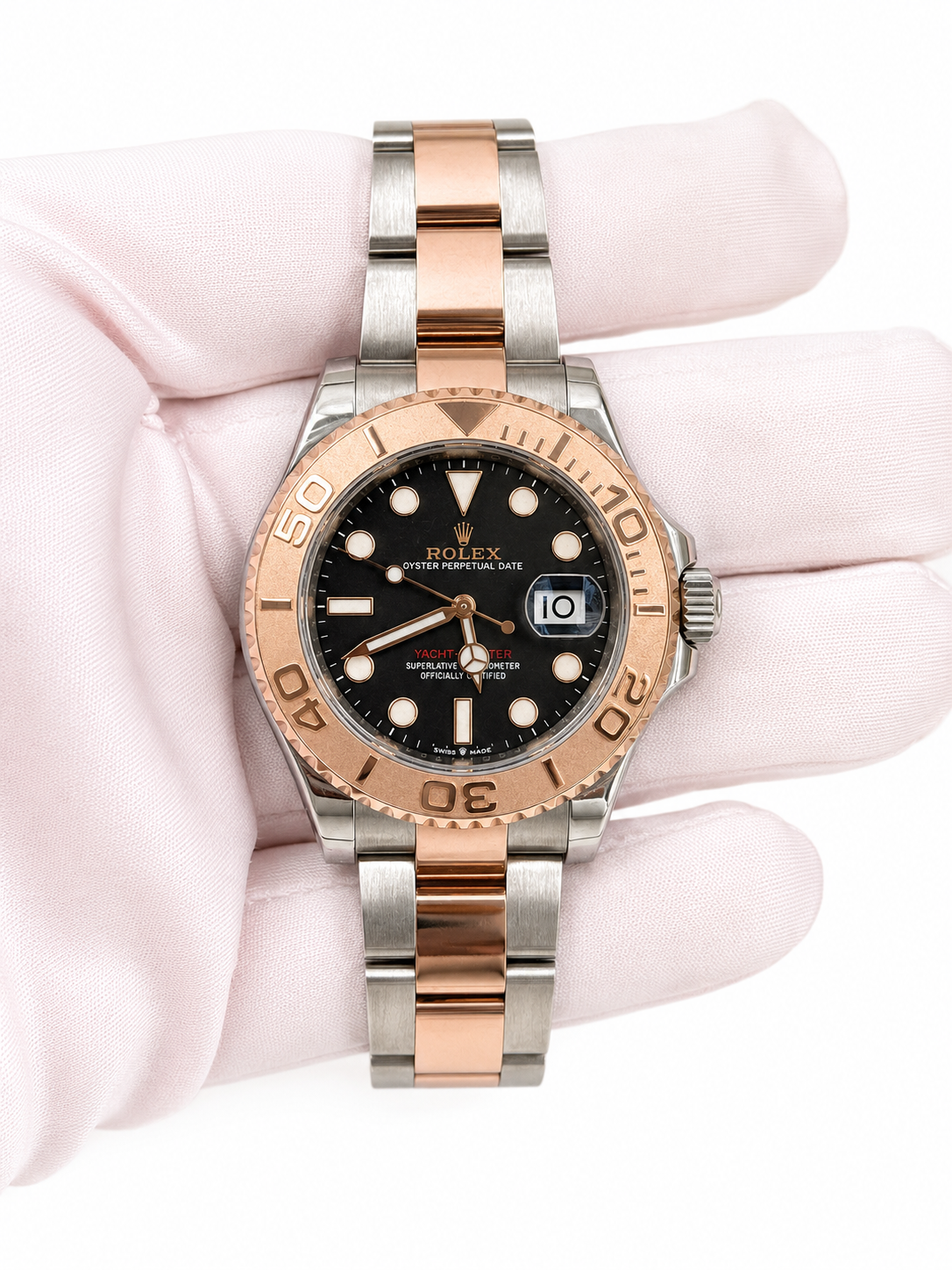 Rolex Yacht Master BLACK Dial on OYSTER 126621 Card 2020