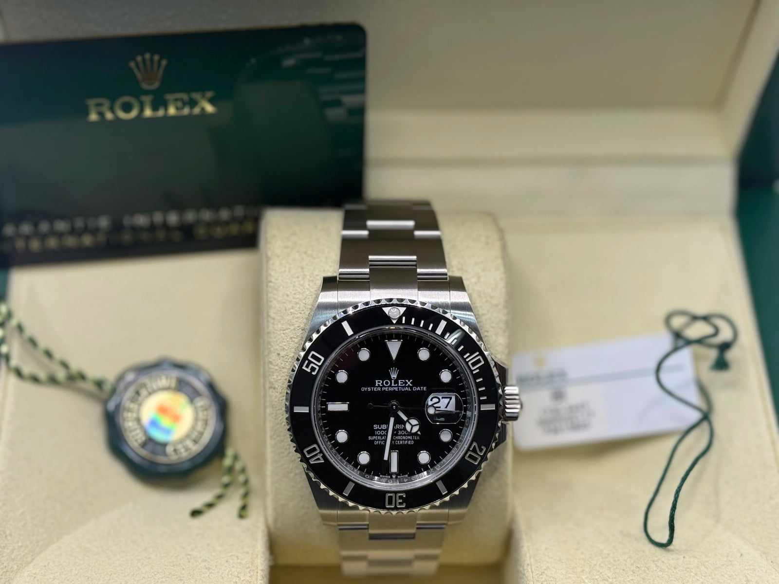 Rolex Submariner Black Dial on Oyster 126610LN Card 2026
