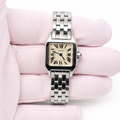 Cartier Santos Demoiselle MOP Dial on Steel 2698/W2507525
