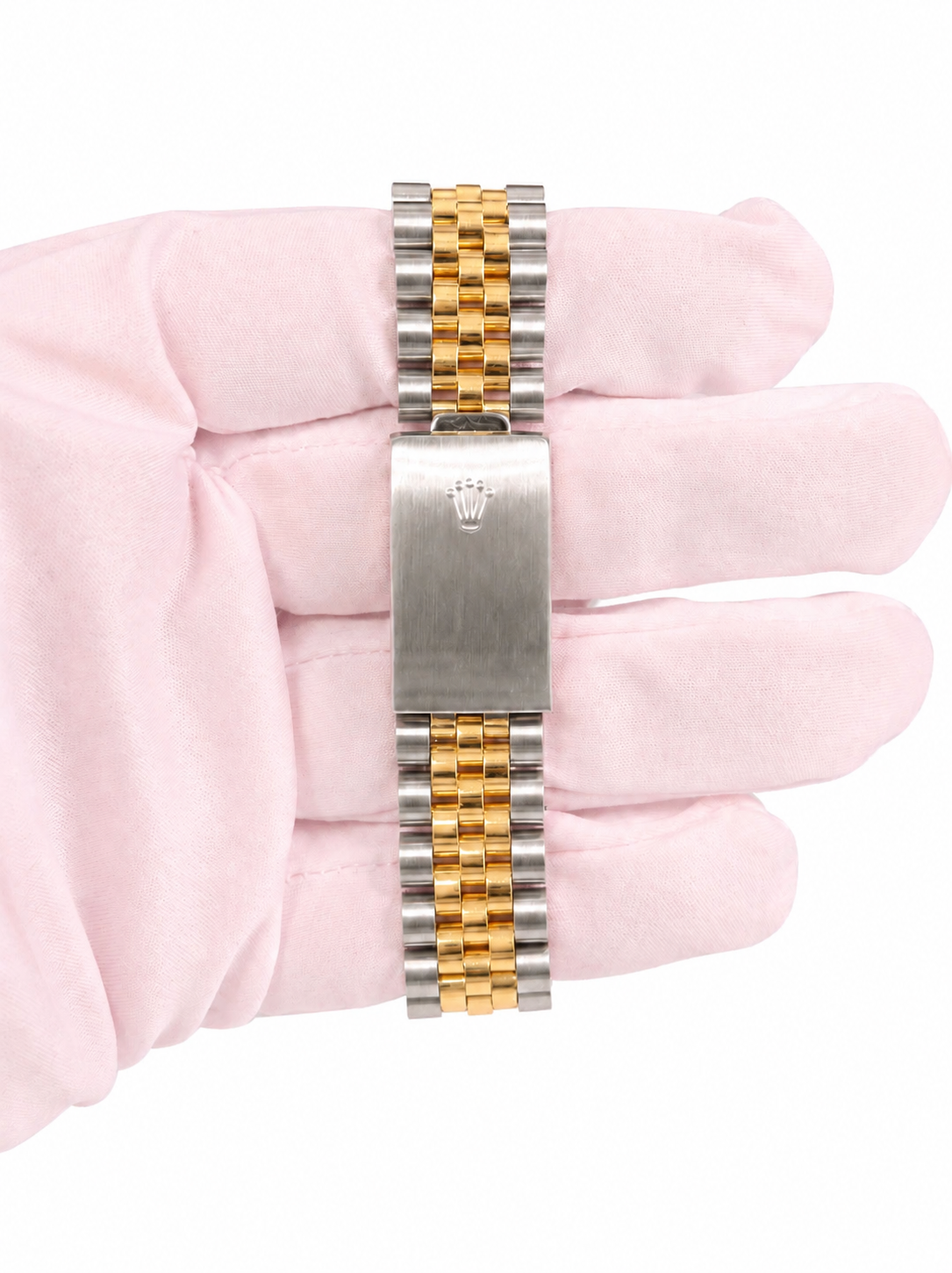 Rolex Datejust 36 Champagne Linen Stick Dial on Jubilee 16233