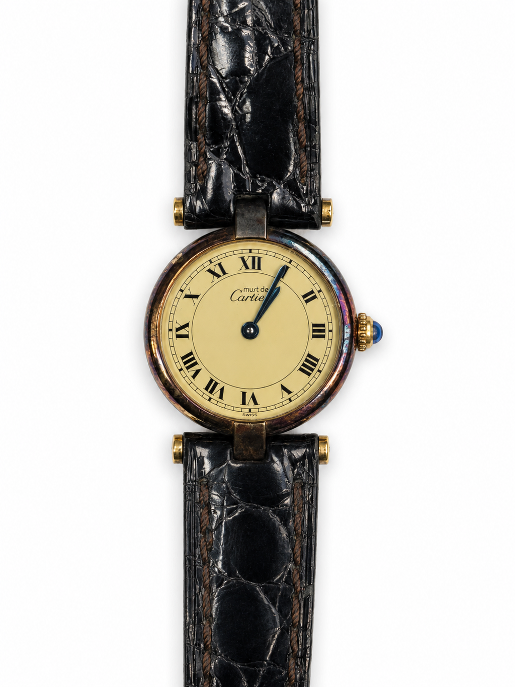 Cartier Must De Cartier Cream Dial on Strap 590004