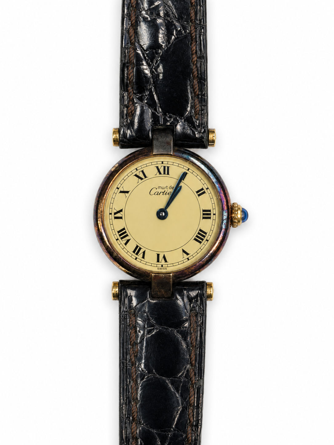 Cartier Must De Cartier Cream Dial on Strap 590004