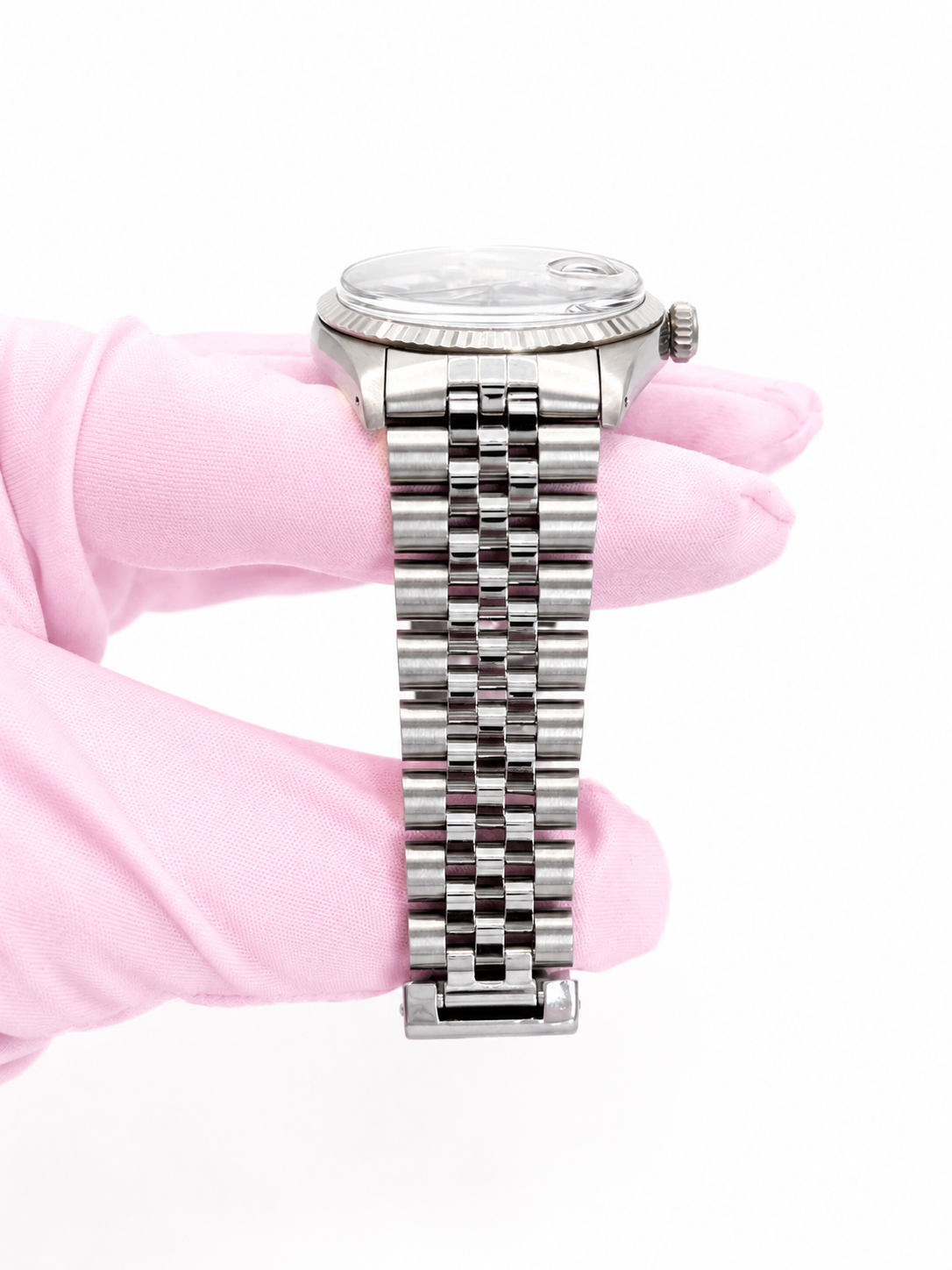 Rolex Datejust 36 Black Stick Dial on Jubilee 1601