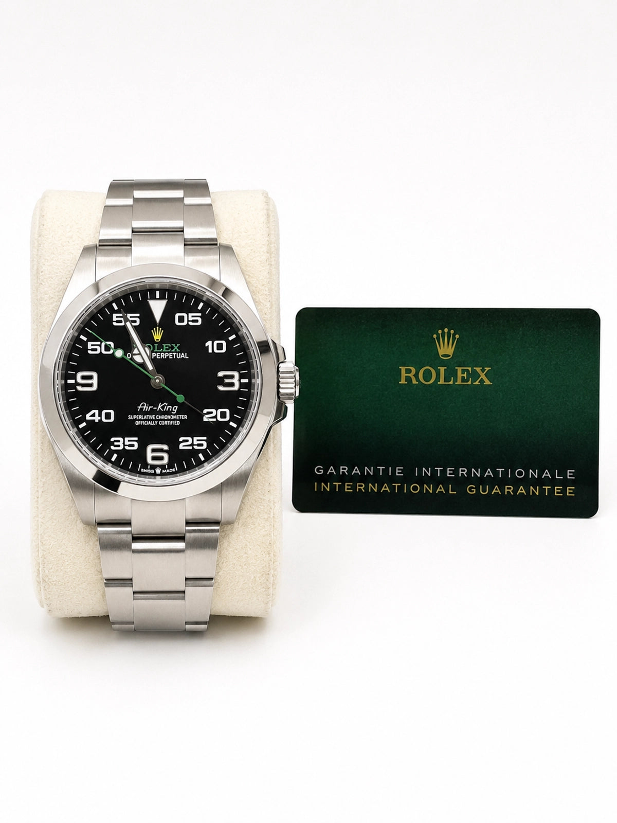 Rolex Airking Black Dial on Oyster 126900