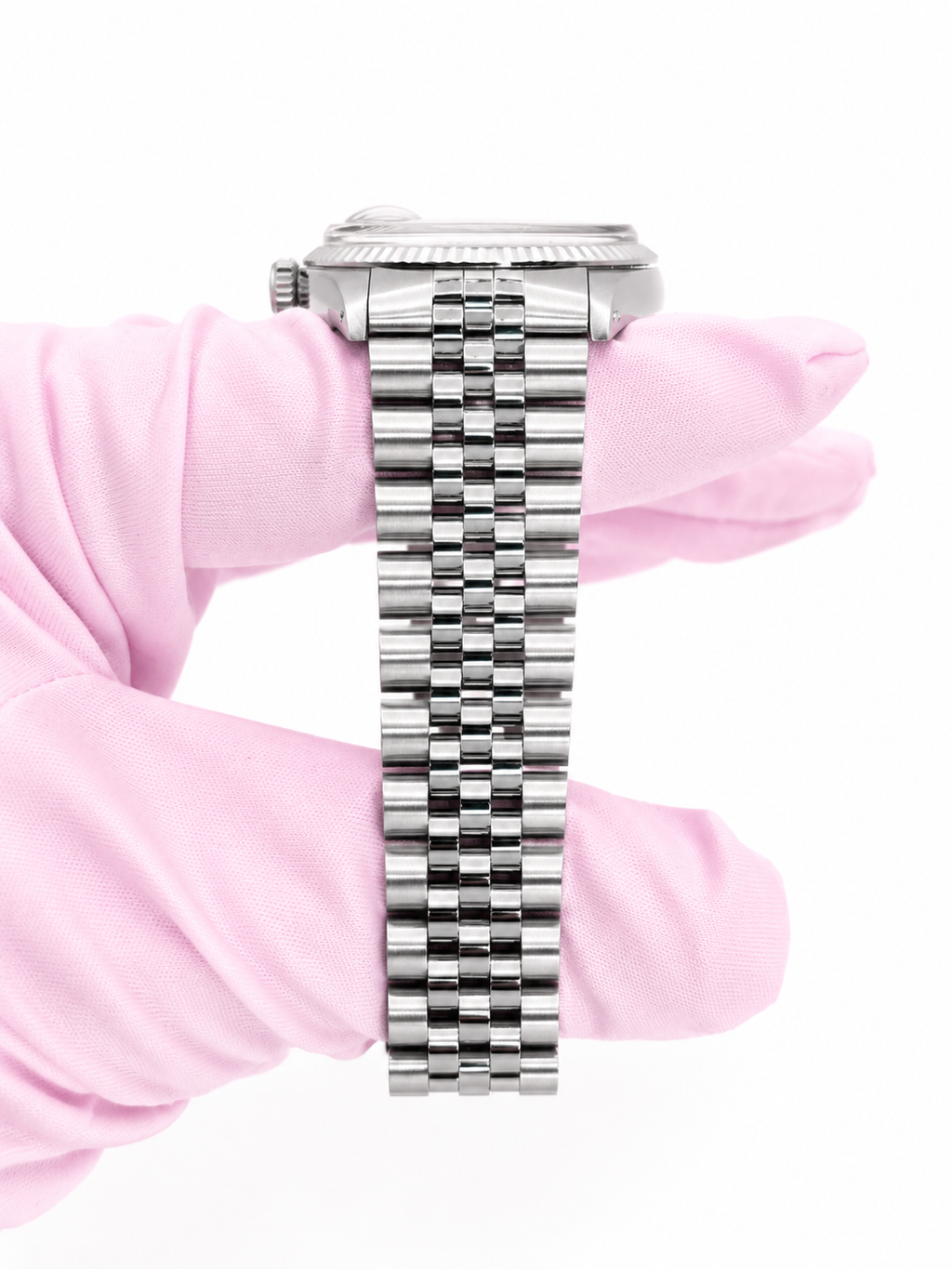 Rolex Datejust 36 Black Stick Dial on Jubilee 1601
