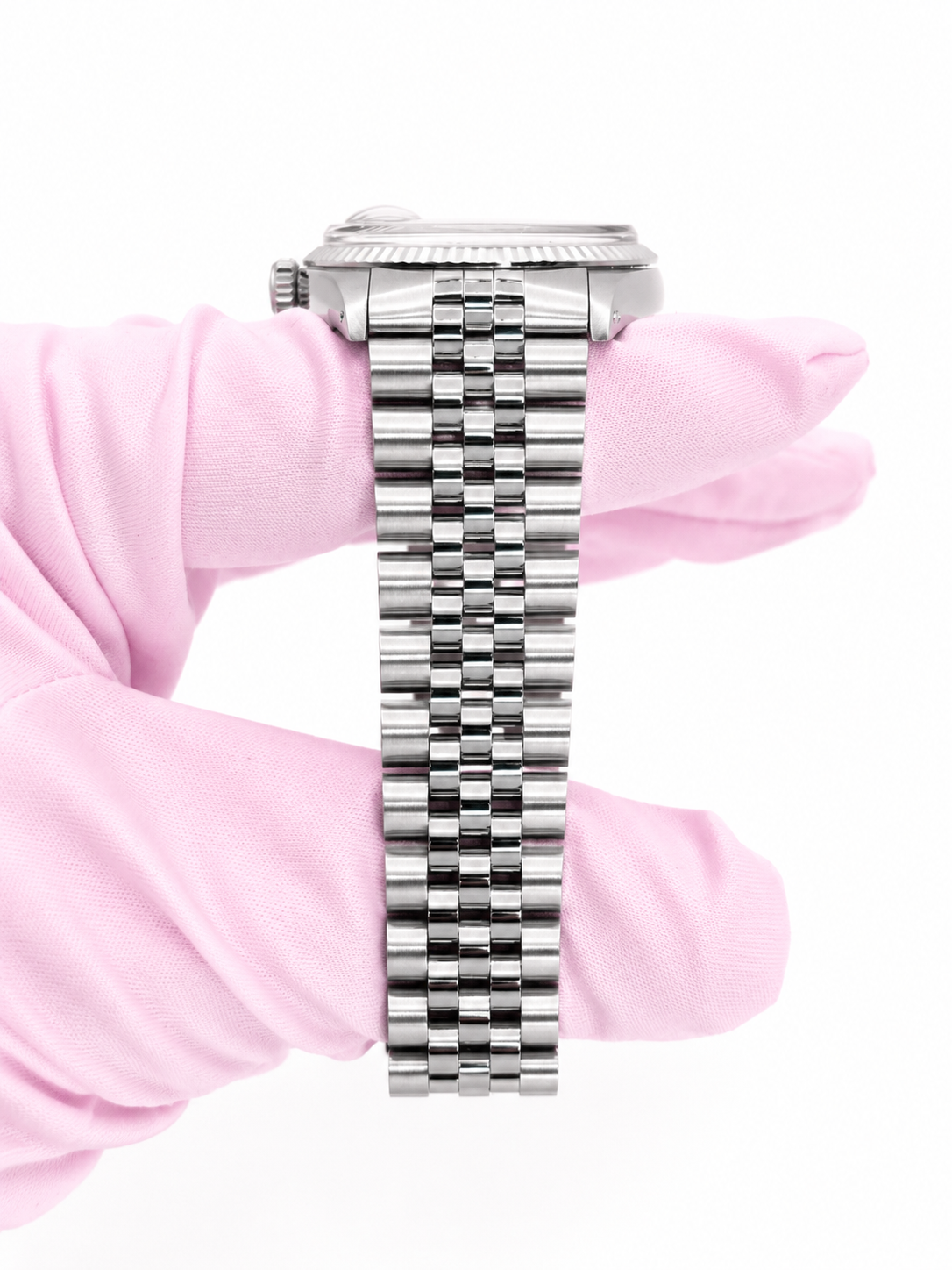 Rolex Datejust 36 Black Stick Dial on Jubilee 1601