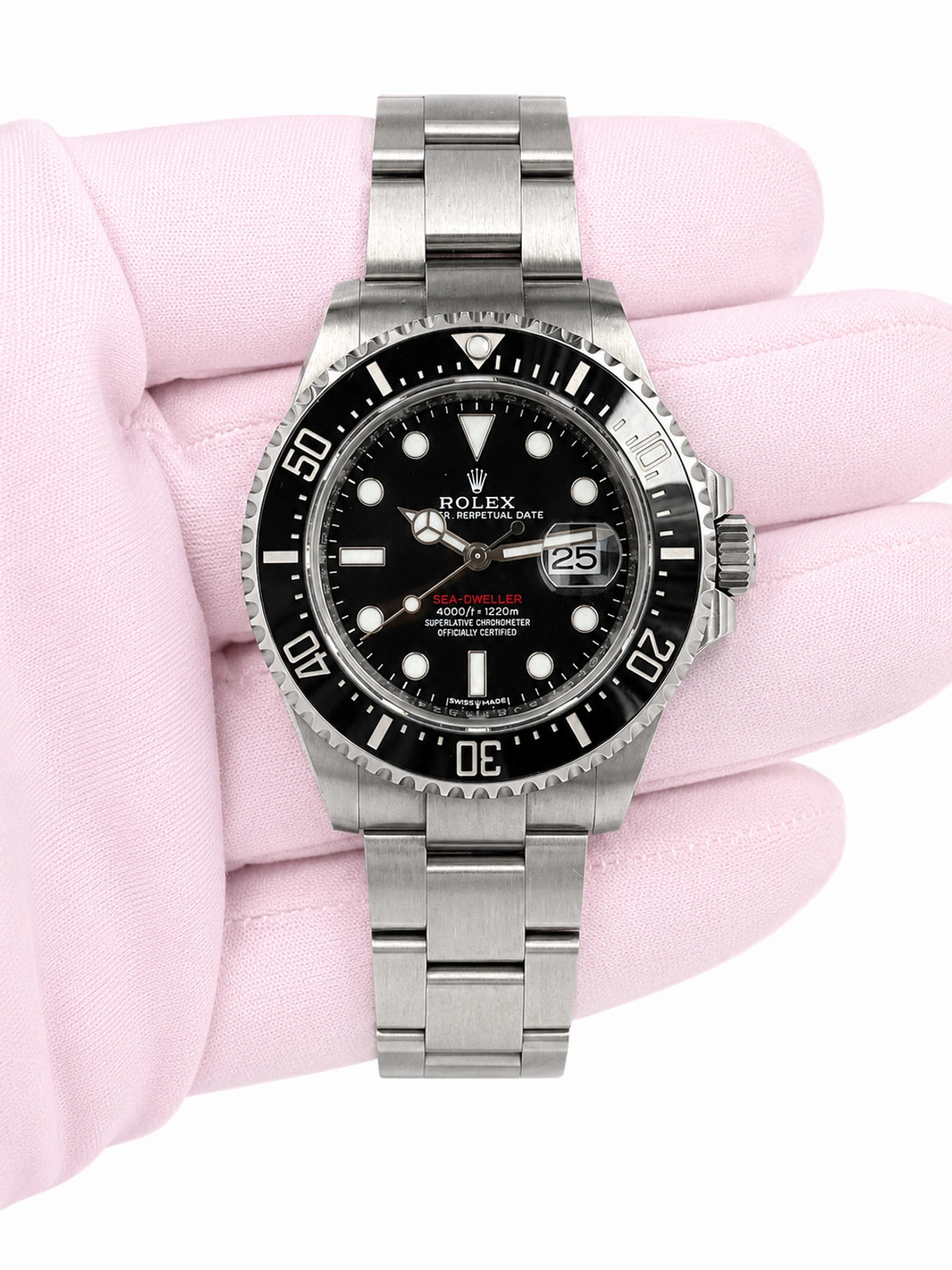 Rolex Sea-Dweller 43 Black Dial on Oyster 126600 Card 2018