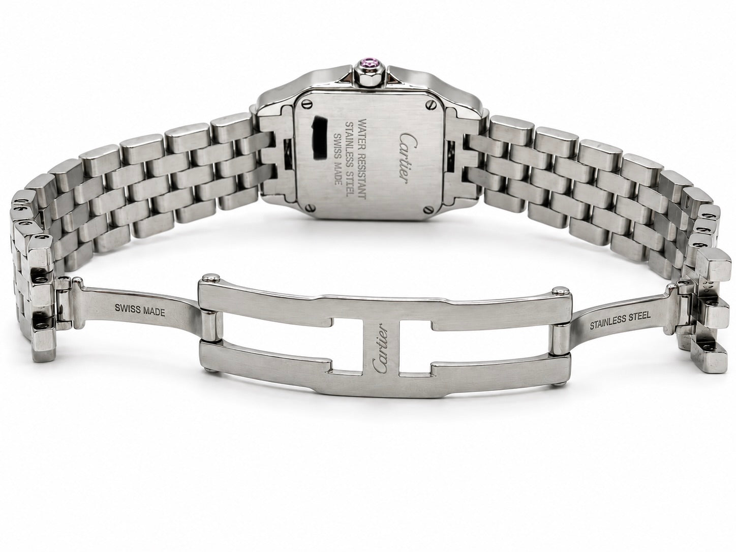 Cartier Santos Demoiselle MOP Dial on Steel 2698/W2507525