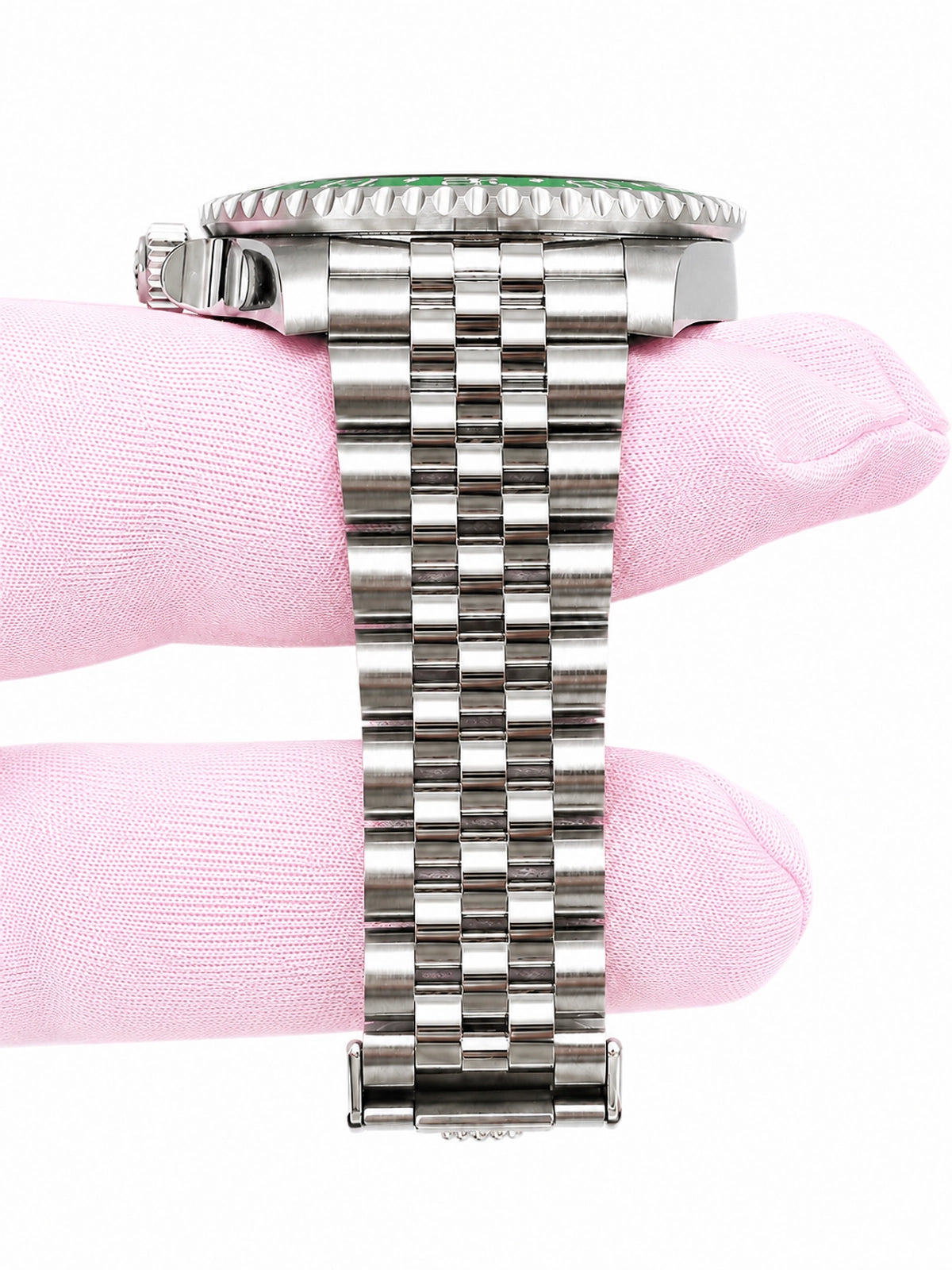 Rolex GMT-Master II "Sprite" Black Dial on Jubilee 126720VTNR Complete 2026