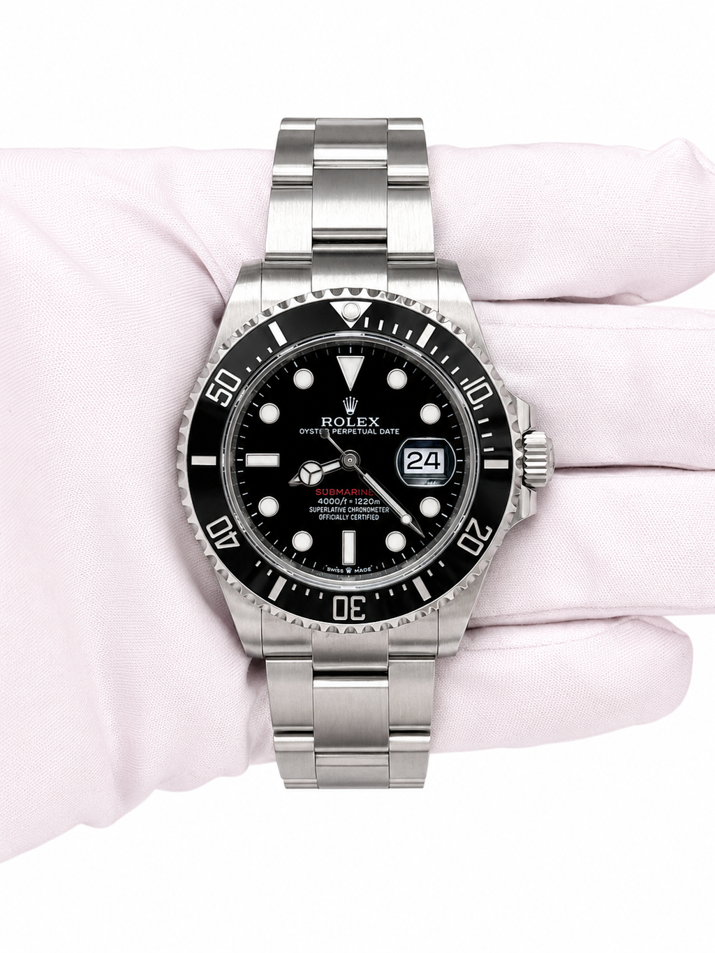 Rolex Sea Dweller Black Dial on OYSTER 126600 Card 2020