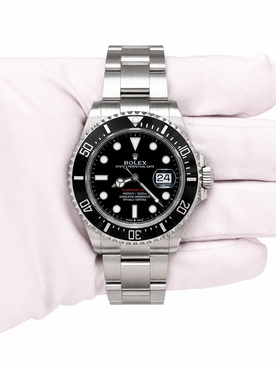 Rolex Sea Dweller Black Dial on OYSTER 126600 Card 2020