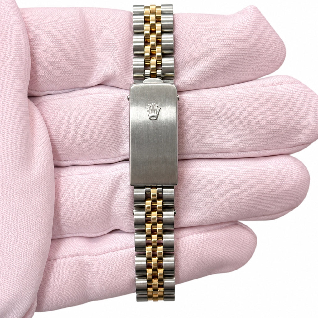Rolex Datejust Lady Champagne Diamond Dial on Jubilee 69173