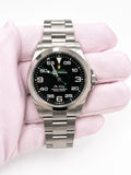 Rolex Airking Black Dial on Oyster 126900