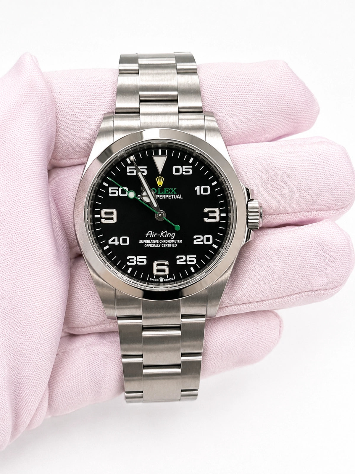 Rolex Airking Black Dial on Oyster 126900 2023