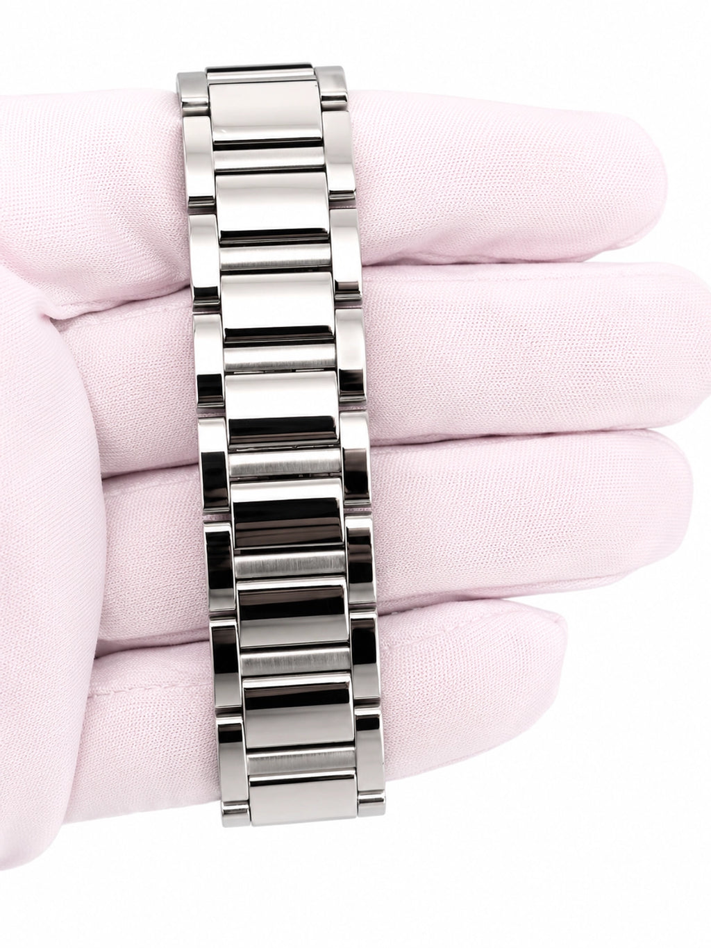 Cartier Tank Must Large Silver Dial on Bracelet WSTA0052