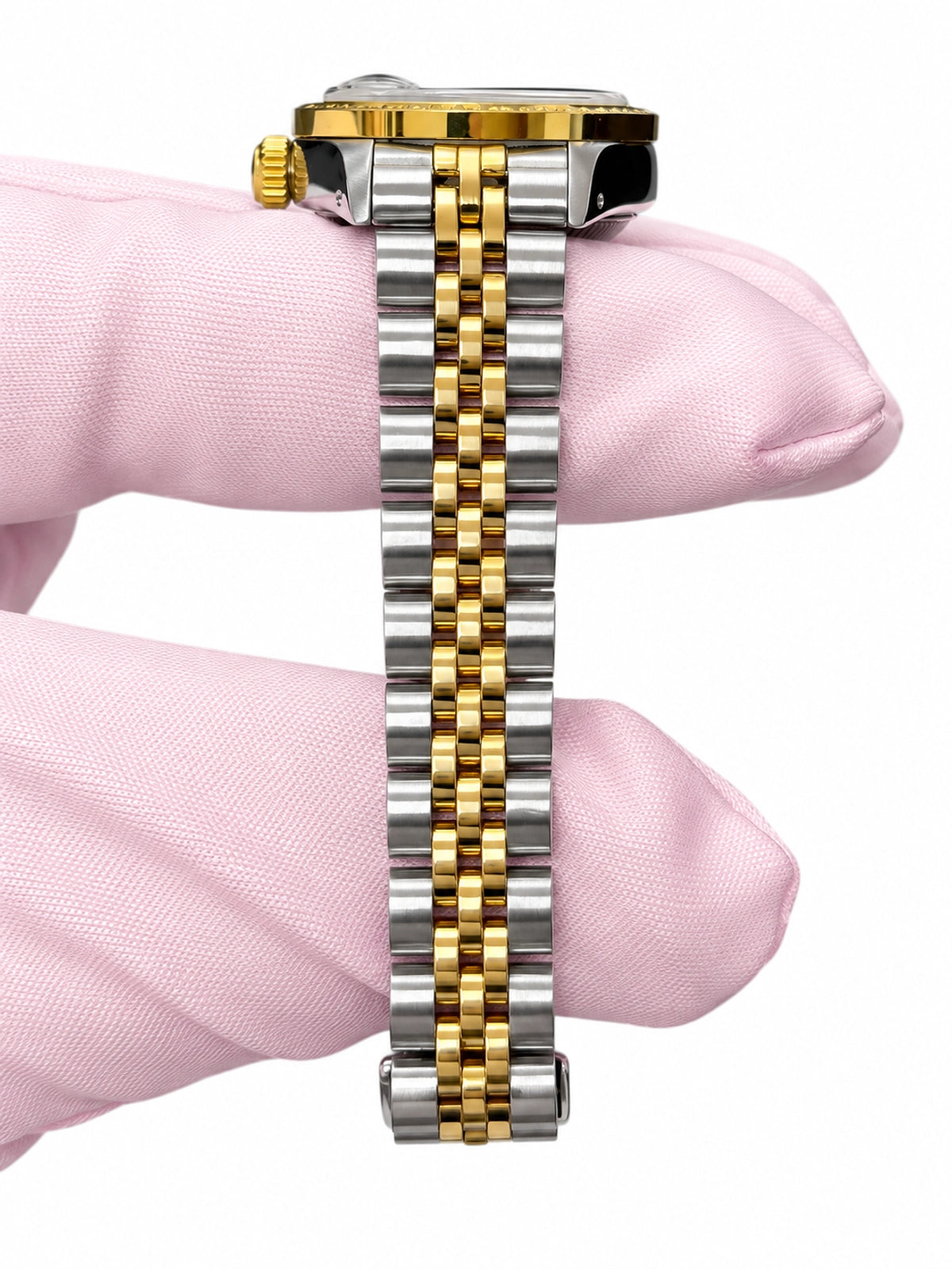 Rolex Datejust Lady Champagne Diamond Dial on Jubilee 69173
