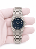 Audemars Piguet Blue Diamond Dial on Steel 15088ST.ZZ.0789St.01